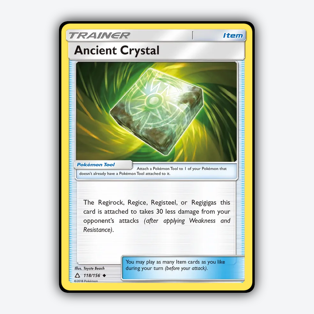 Ancient Crystal 118/156 - Ultra Prism Set - Card Rug