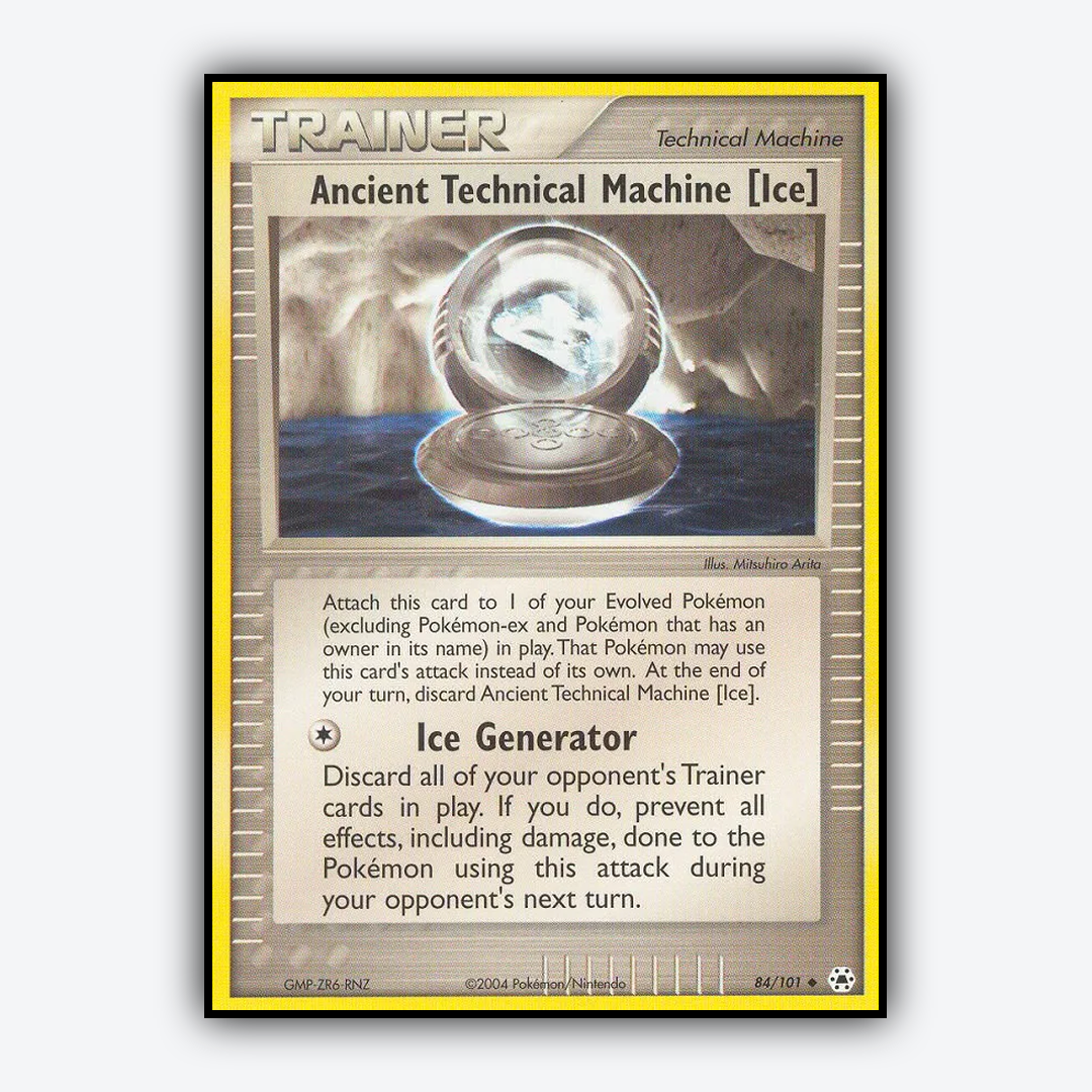 Ancient Technical Machine [Ice] 084/101 - Hidden Legends Set - Card Rug