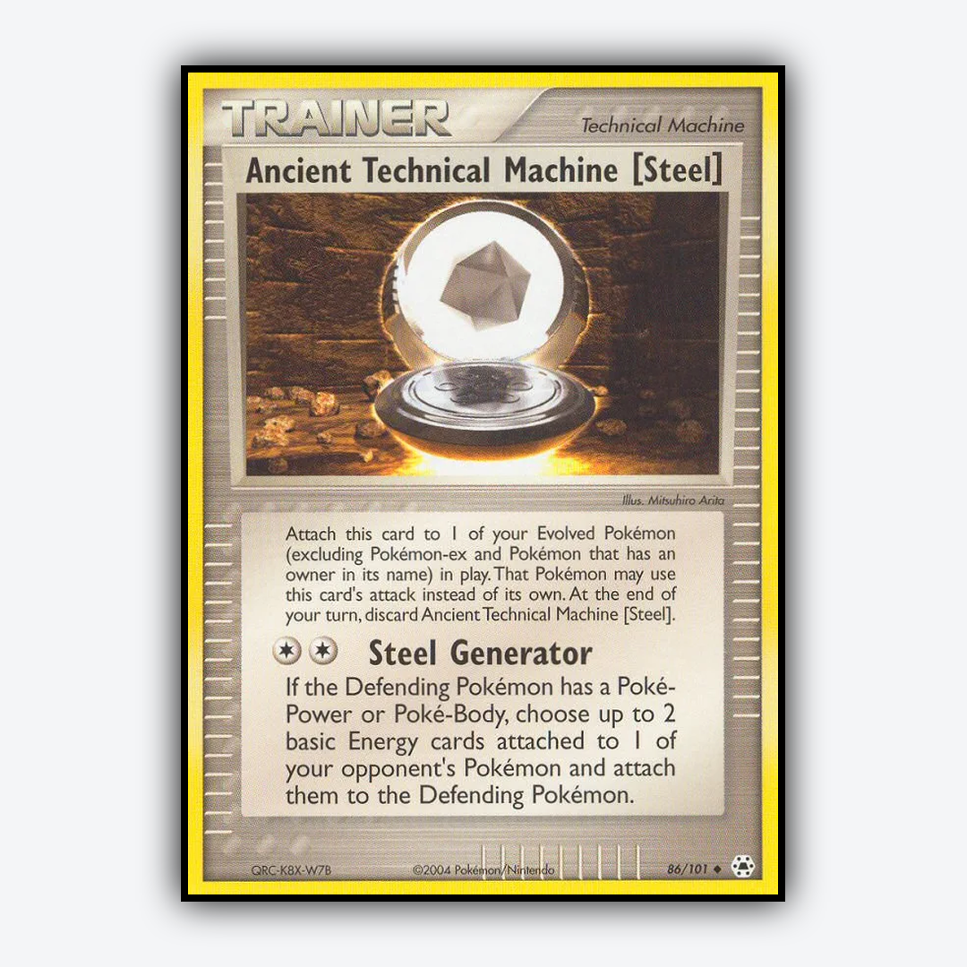 Ancient Technical Machine [Steel] 086/101 - Hidden Legends Set - Card Rug
