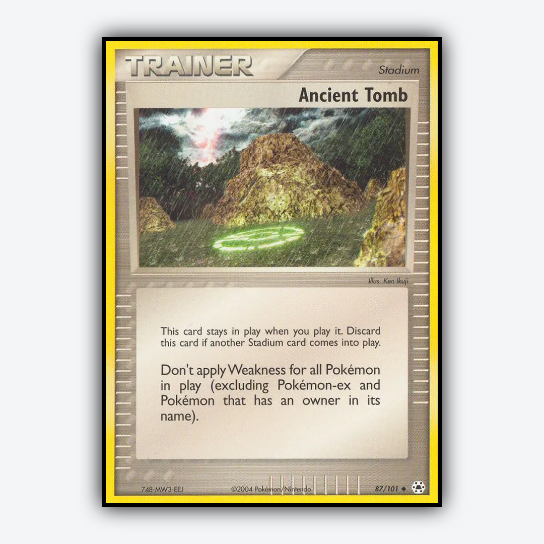 Ancient Tomb 087/101 - Hidden Legends Set - Card Rug