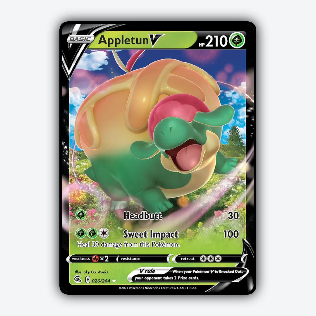 Appletun V 026/264 - Fusion Strike Set - Card Rug