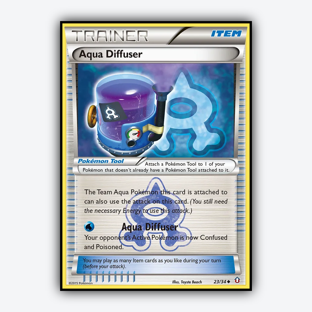 Aqua Diffuser 023/34 - Double Crisis Set - Card Rug