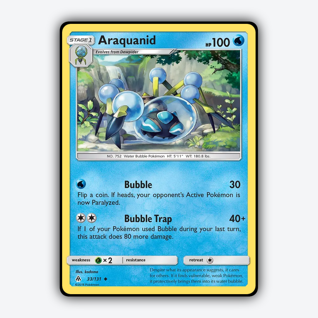 Araquanid 033/131 - Forbidden Light Set - Card Rug
