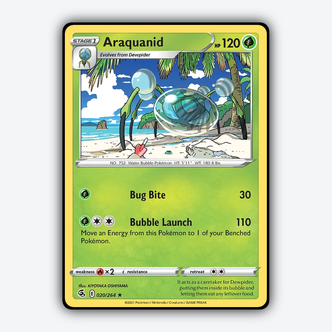 Araquanid 020/264 - Fusion Strike Set - Card Rug