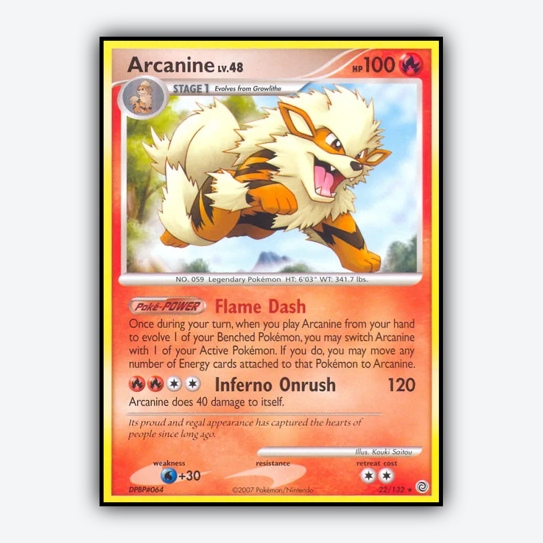 Arcanine 022/132 - Secret Wonders Set - Card Rug