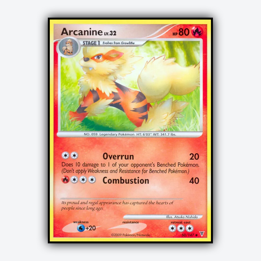 Arcanine 050/147 - Supreme Victors Set - Card Rug