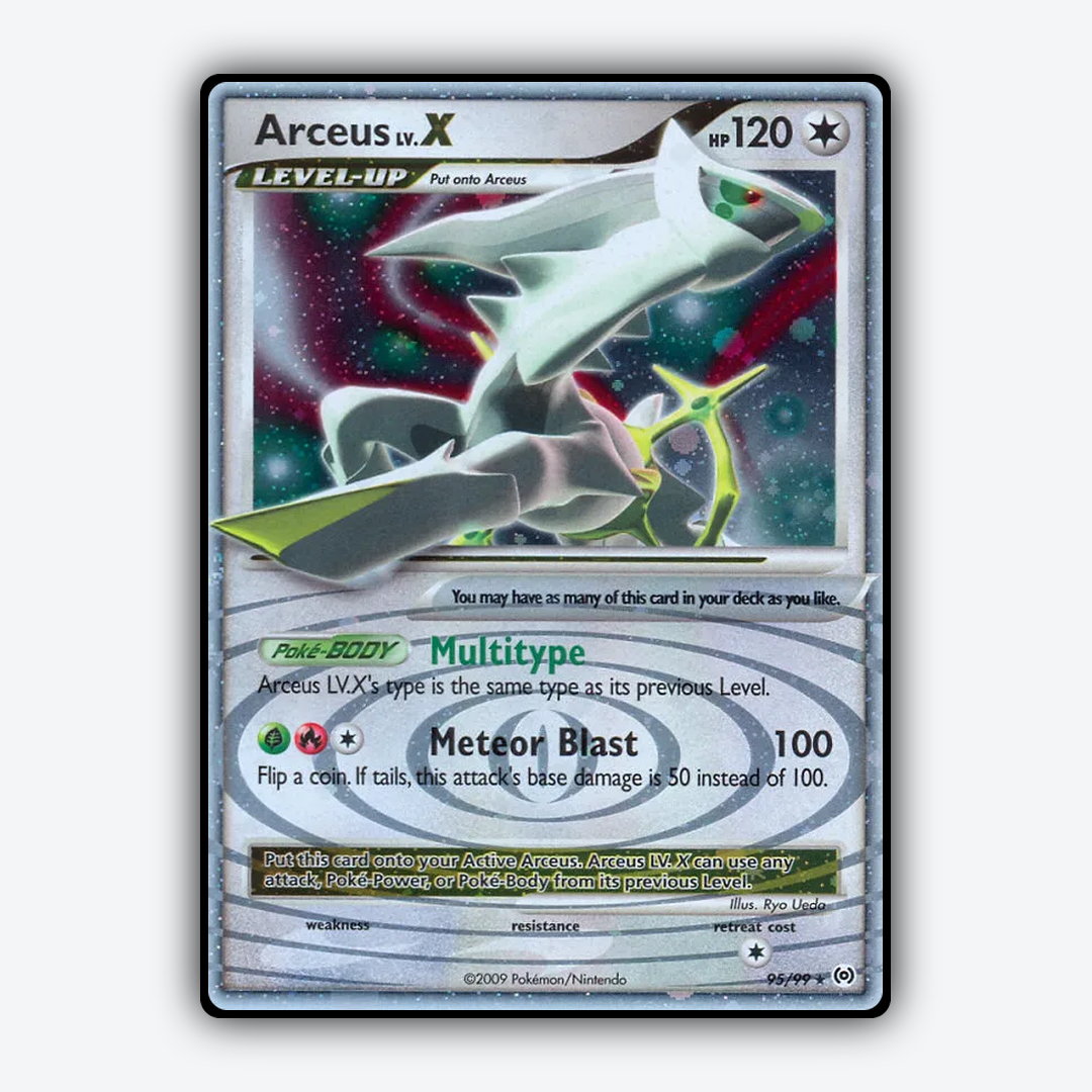 Arceus LV.X 095/99 - Arceus Set - Card Rug