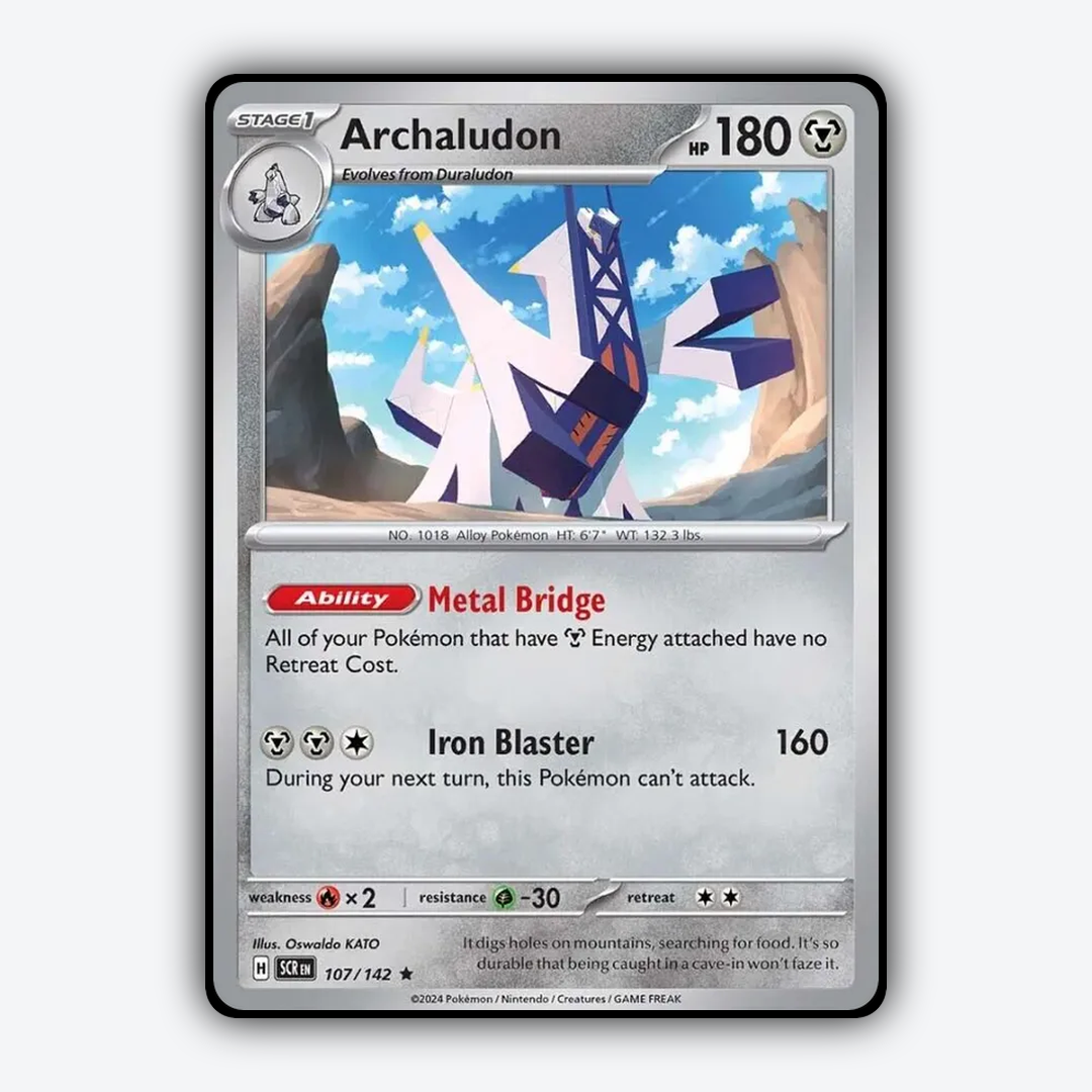 Archaludon 107/142 - Stellar Crown Set - Card Rug