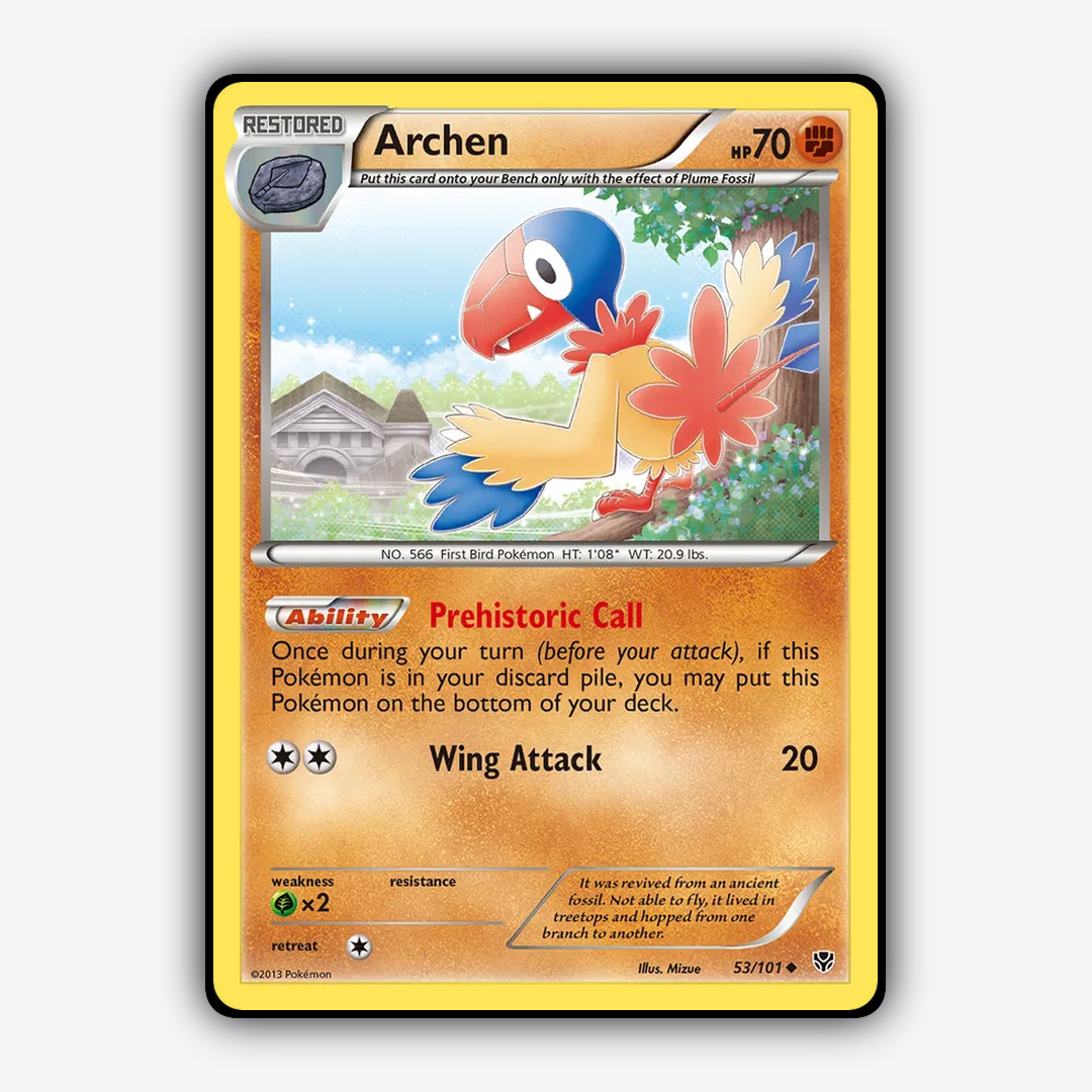 Archen 053/101 - Plasma Blast Set - Card Rug