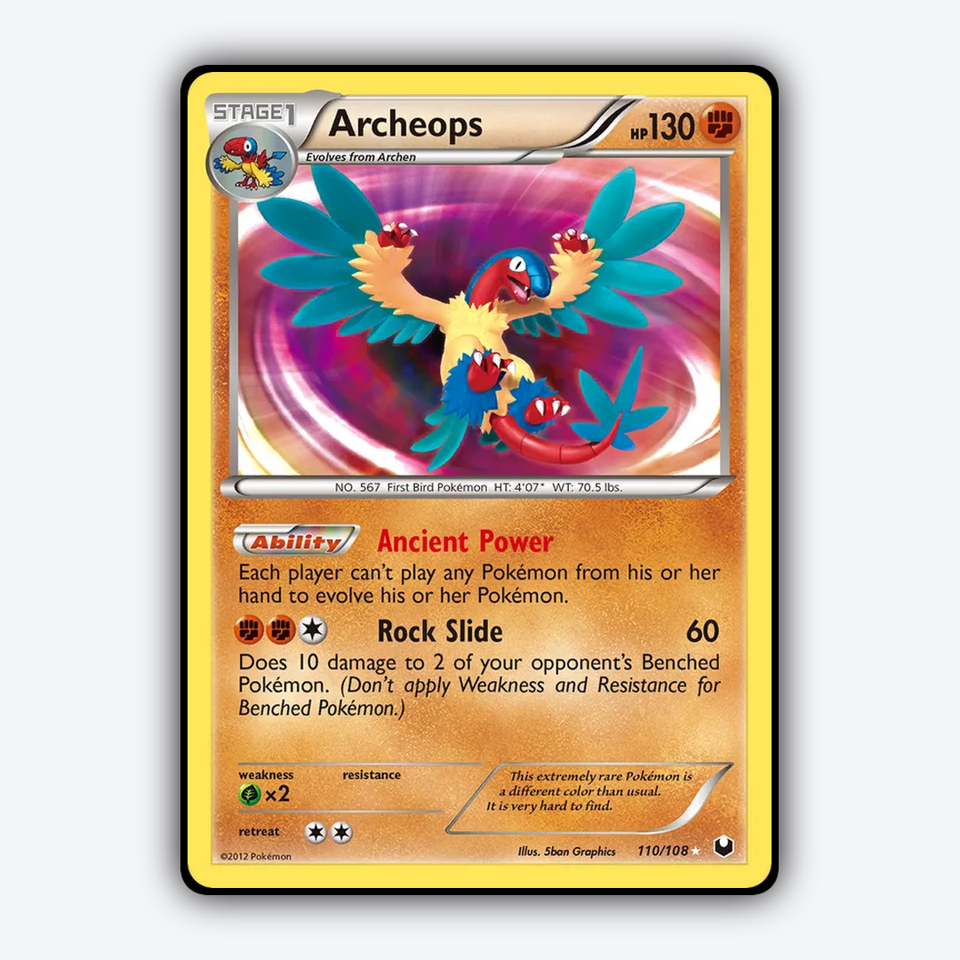 Archeops 110/108 - Dark Explorers Set - Card Rug
