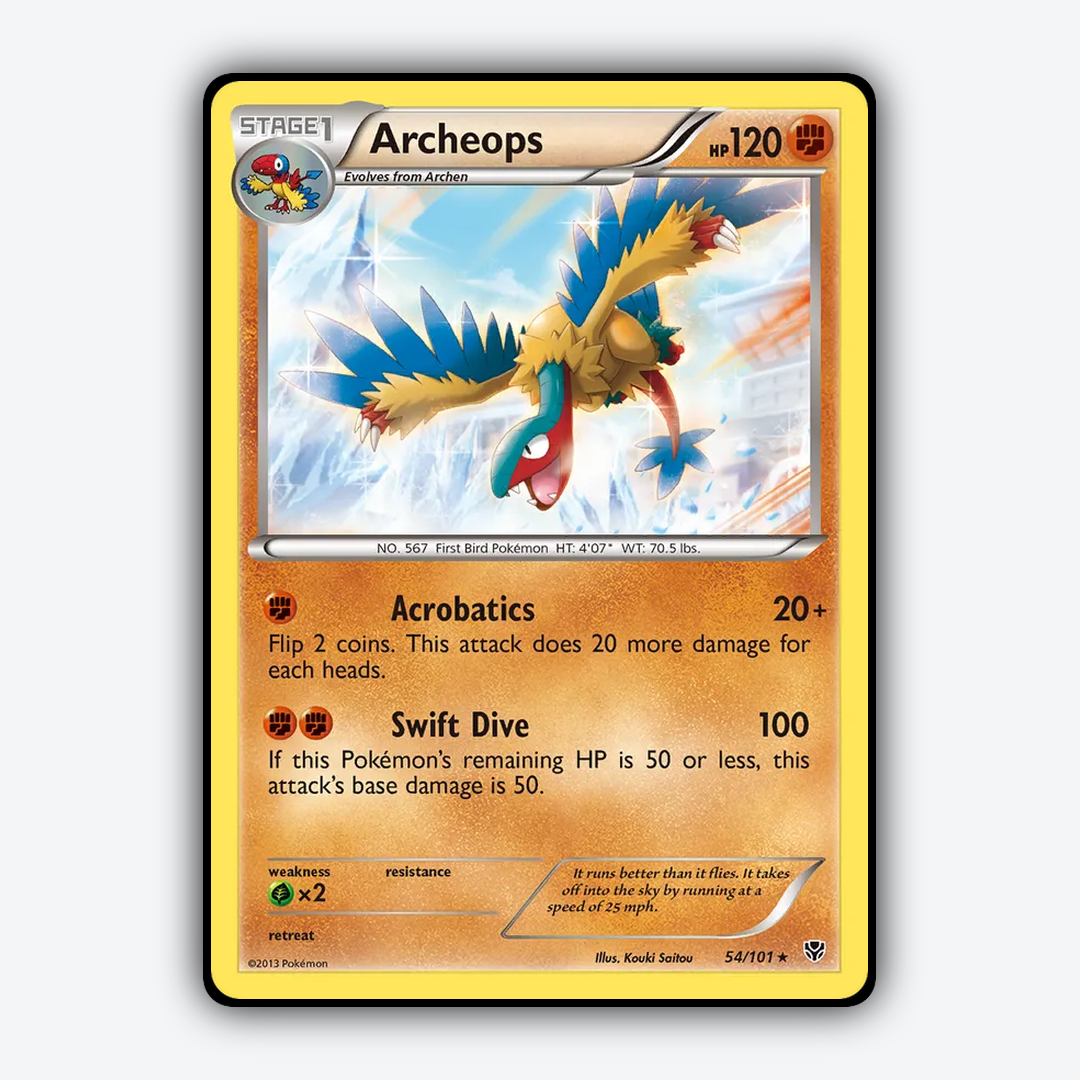 Archeops 054/101 - Plasma Blast Set - Card Rug