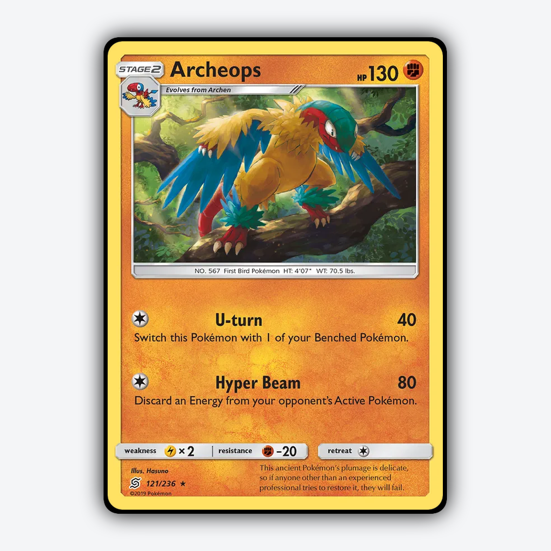 Archeops 121/236 - Unified Minds Set - Card Rug