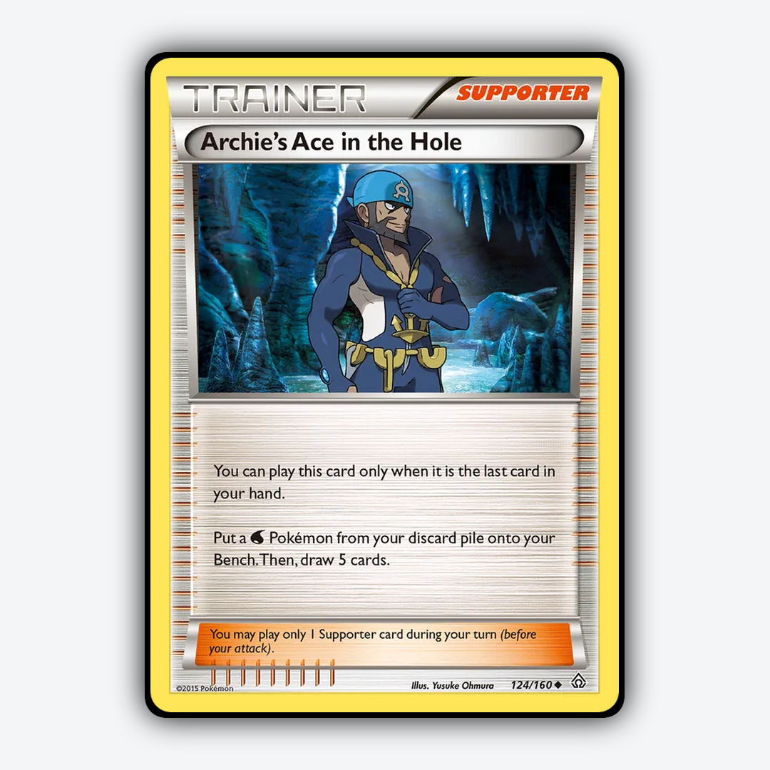 Archie's Ace in the Hole 124/160 - Primal Clash Set - Card Rug