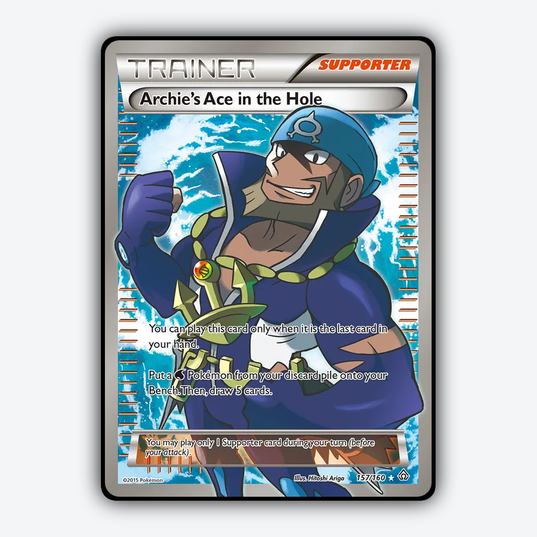 Archie's Ace in the Hole 157/160 - Primal Clash Set - Card Rug