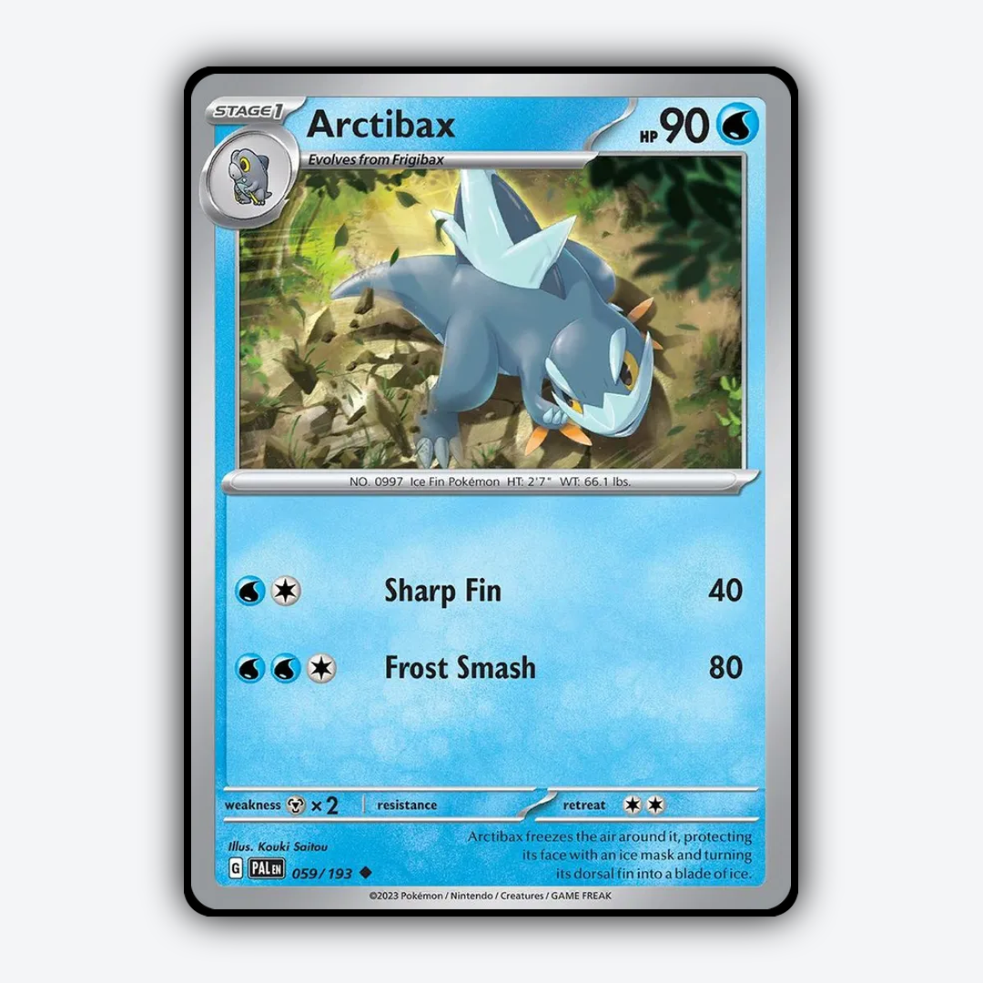 Arctibax 059/193 - Paldea Evolved Set - Card Rug
