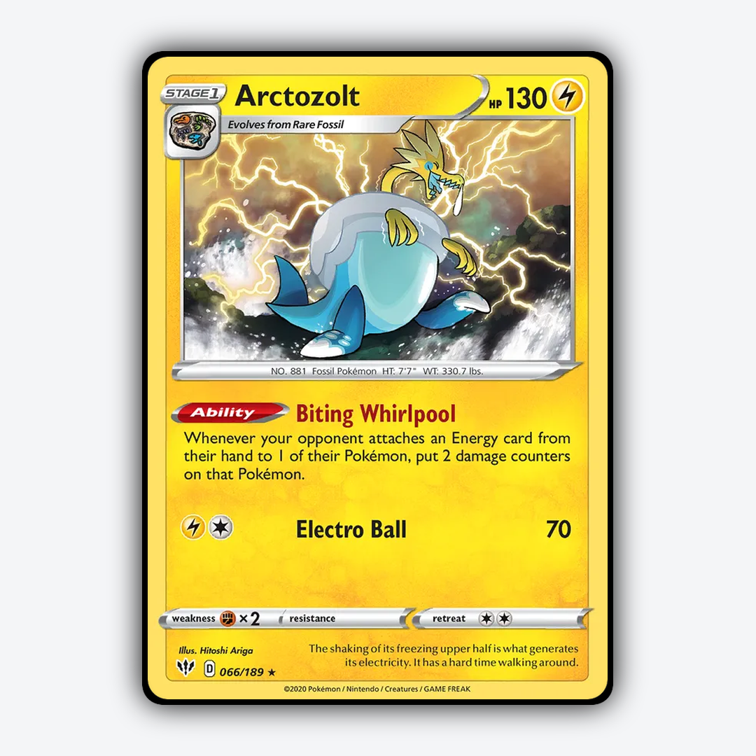 Arctozolt 066/189 - Darkness Ablaze Set - Card Rug