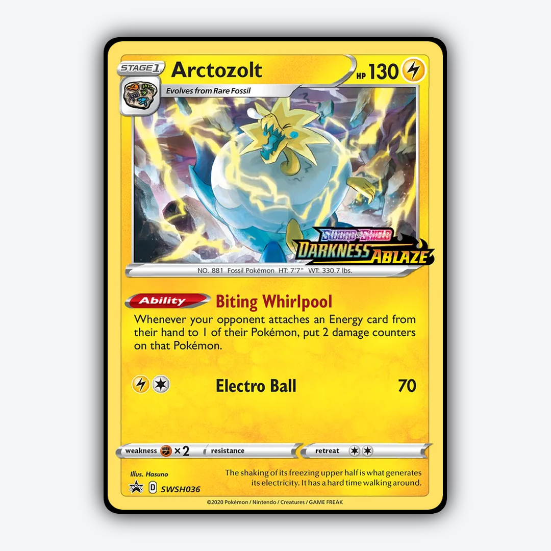 Arctozolt #36 - SWSH Black Star Promos Set - Card Rug