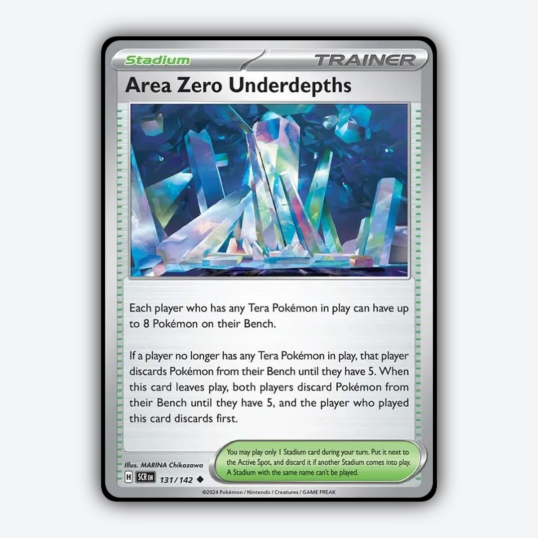 Area Zero Underdepths 131/142 - Stellar Crown Set - Card Rug