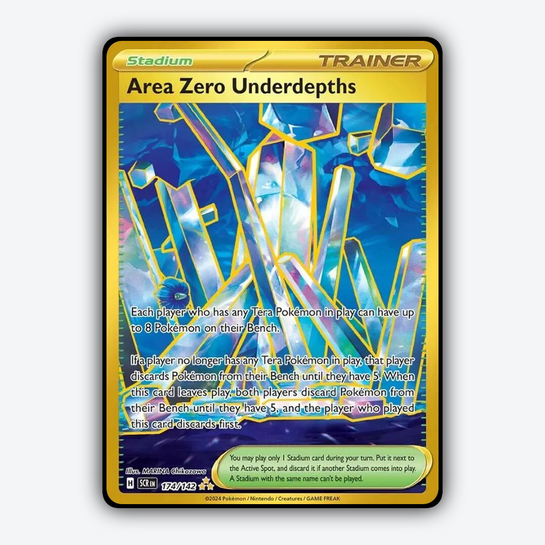 Area Zero Underdepths 174/142 - Stellar Crown Set - Card Rug