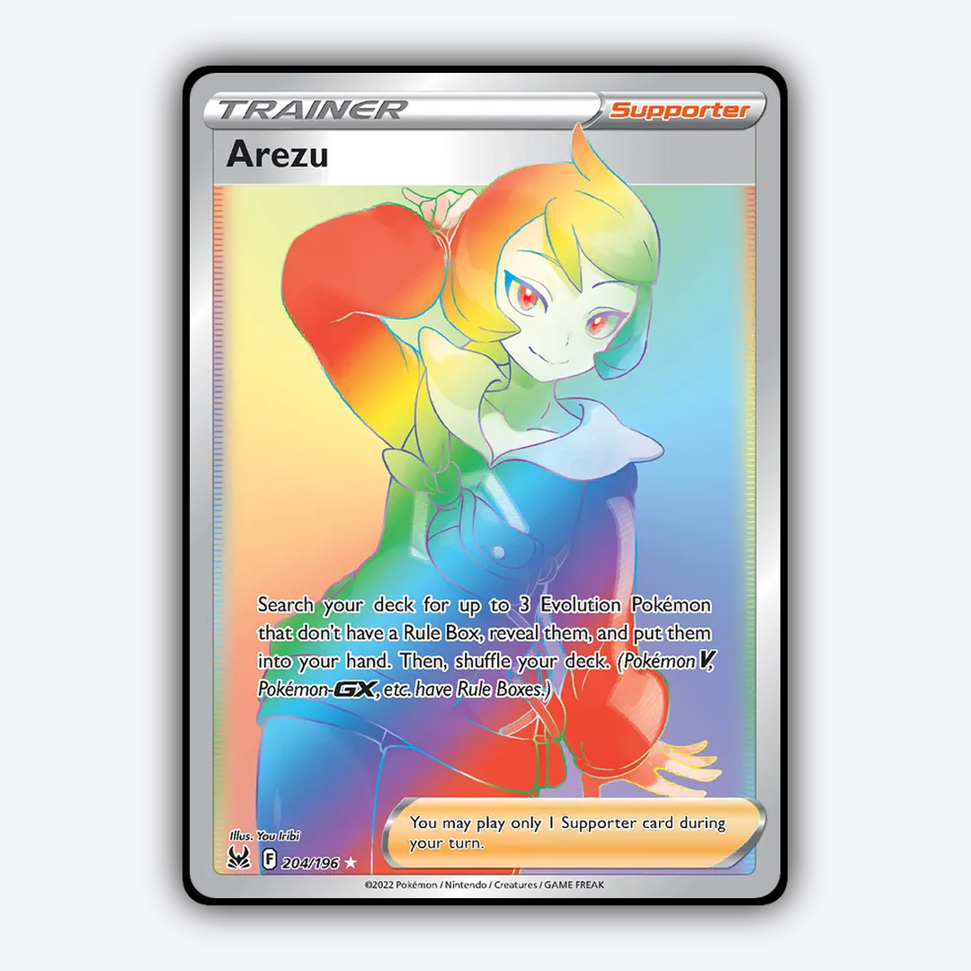 Arezu 204/196 - Lost Origin Set - Card Rug