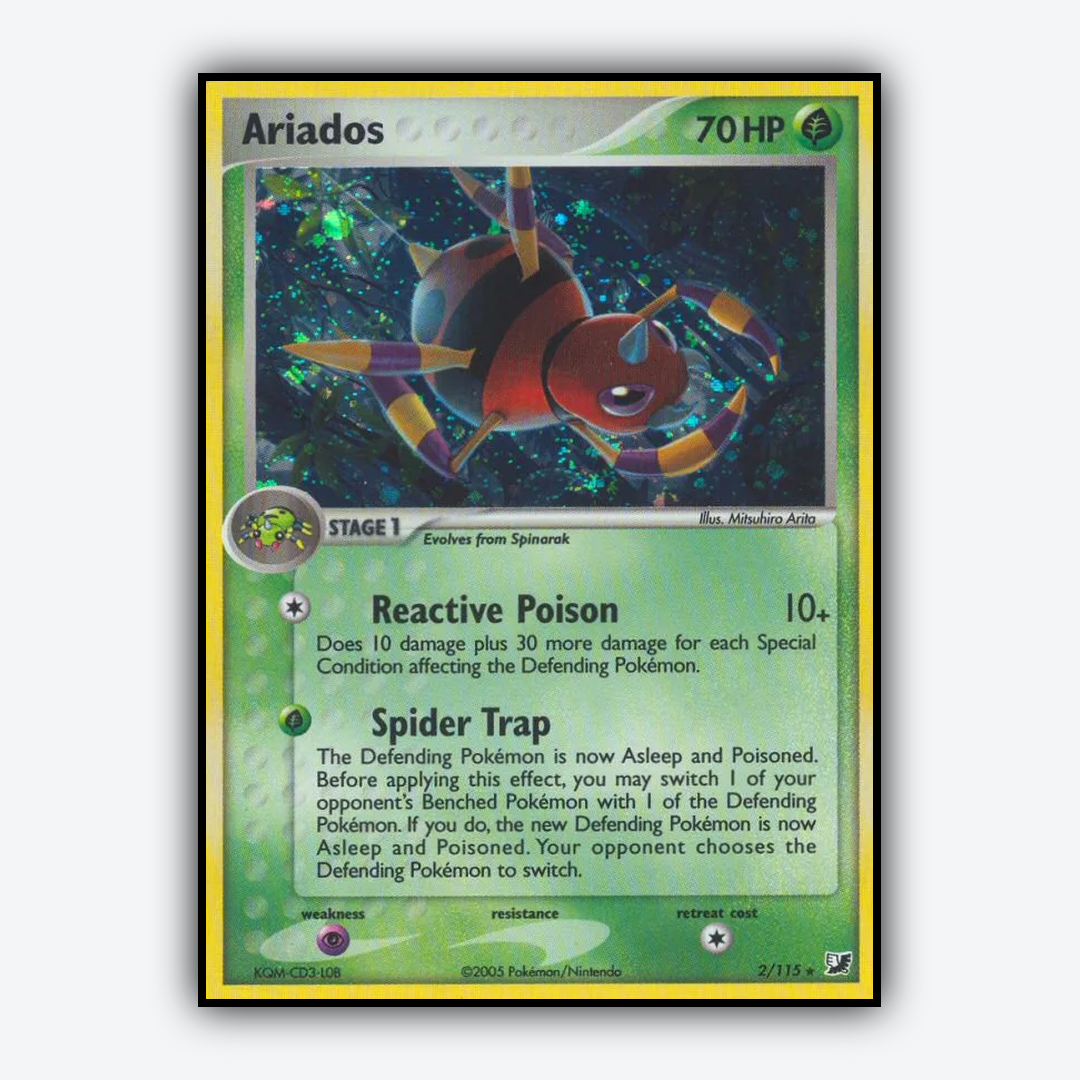 Ariados 002/115 - Unseen Forces Set - Card Rug