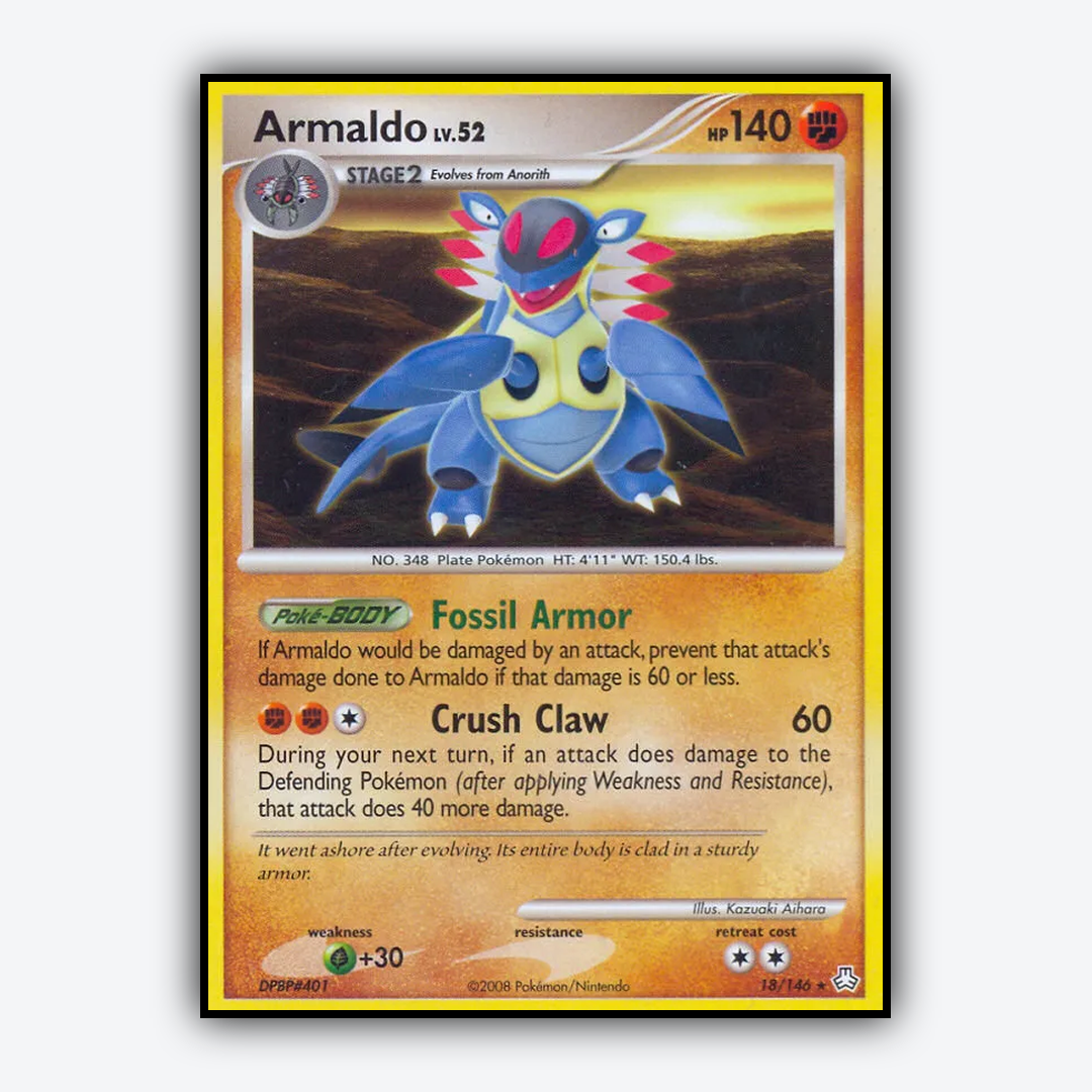 Armaldo 018/146 - Legends Awakened Set - Card Rug