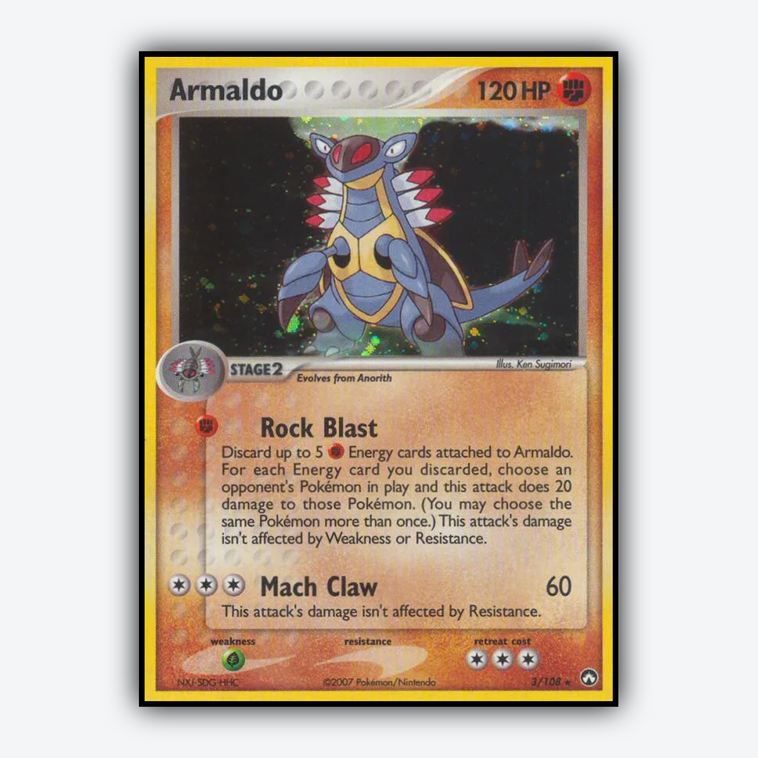 Armaldo 003/108 - Power Keepers Set - Card Rug
