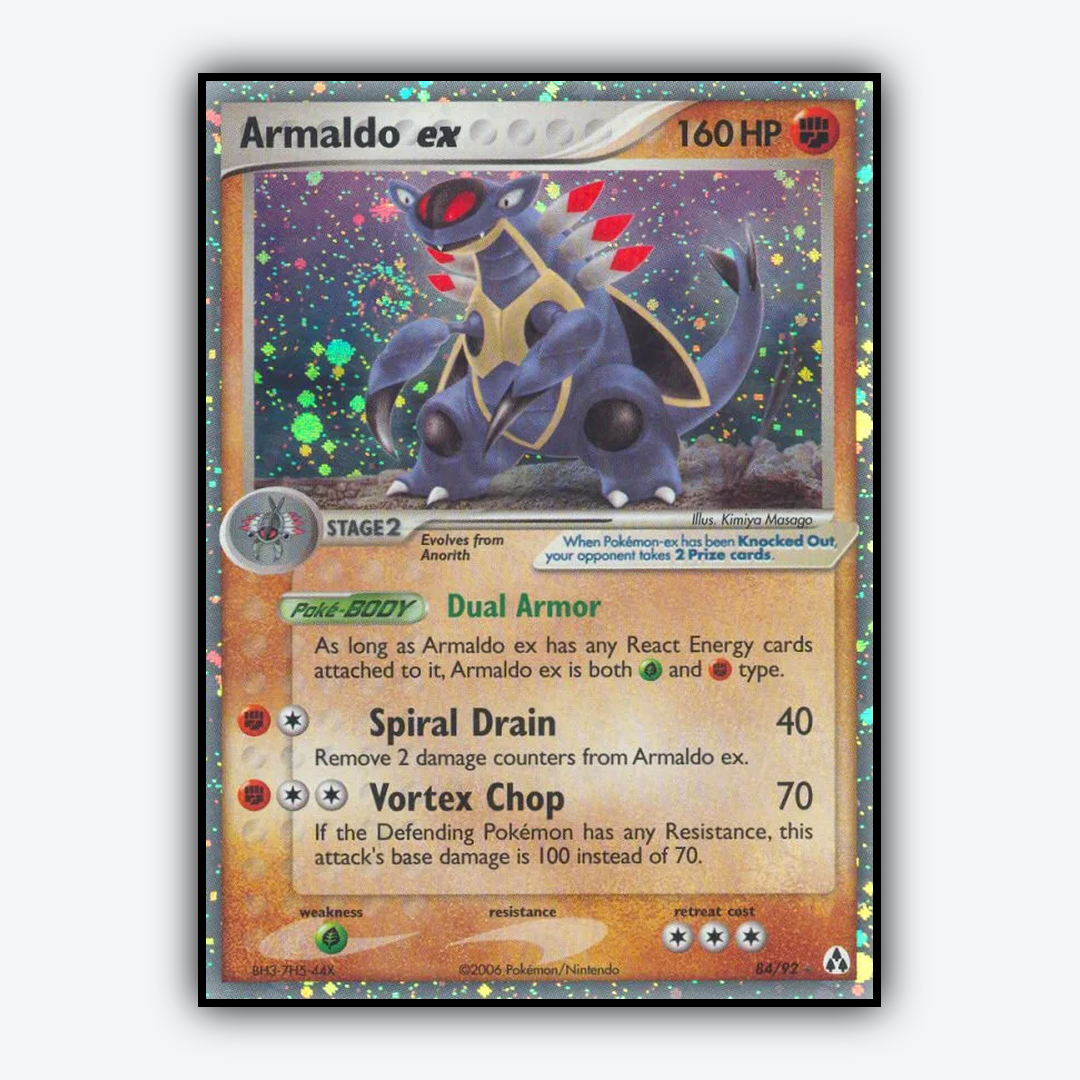 Armaldo ex 084/92 - Legend Maker Set - Card Rug