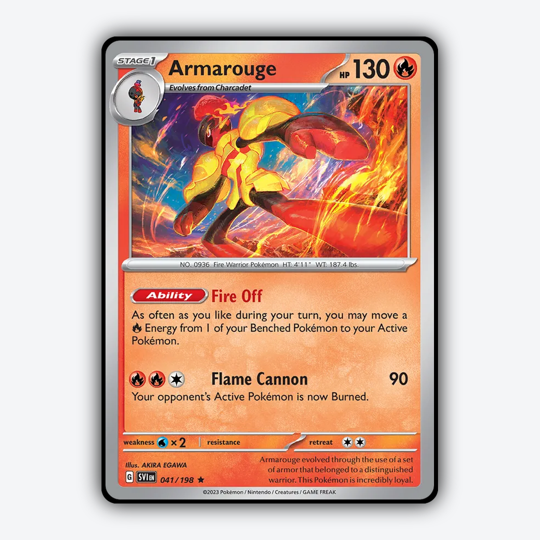 Armarouge 041/198 - Scarlet & Violet Set - Card Rug
