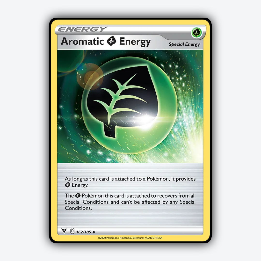 Aromatic Grass Energy 162/185 - Vivid Voltage Set - Card Rug