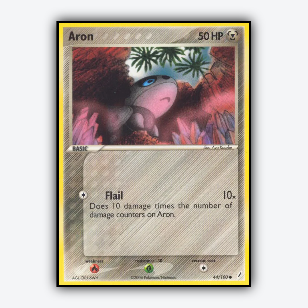 Aron 044/100 - Crystal Guardians Set - Card Rug