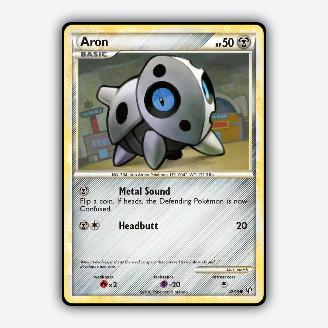 Aron 042/90 - HS—Undaunted Set - Card Rug