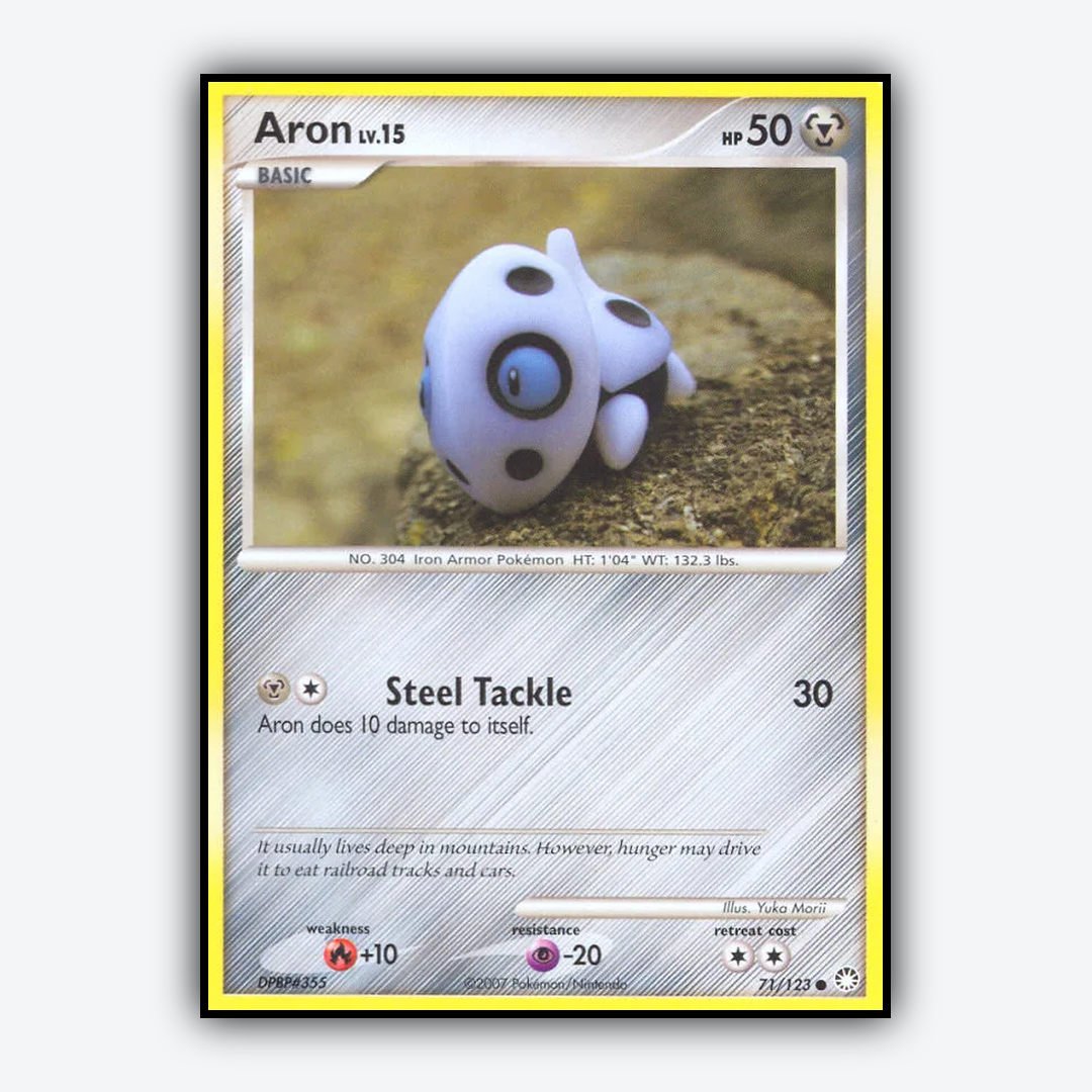 Aron 071/123 - Mysterious Treasures Set - Card Rug