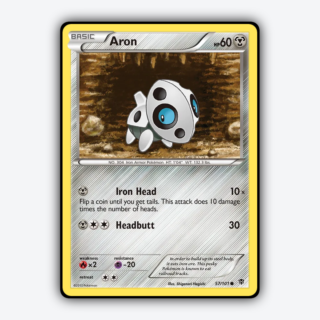 Aron 057/101 - Plasma Blast Set - Card Rug