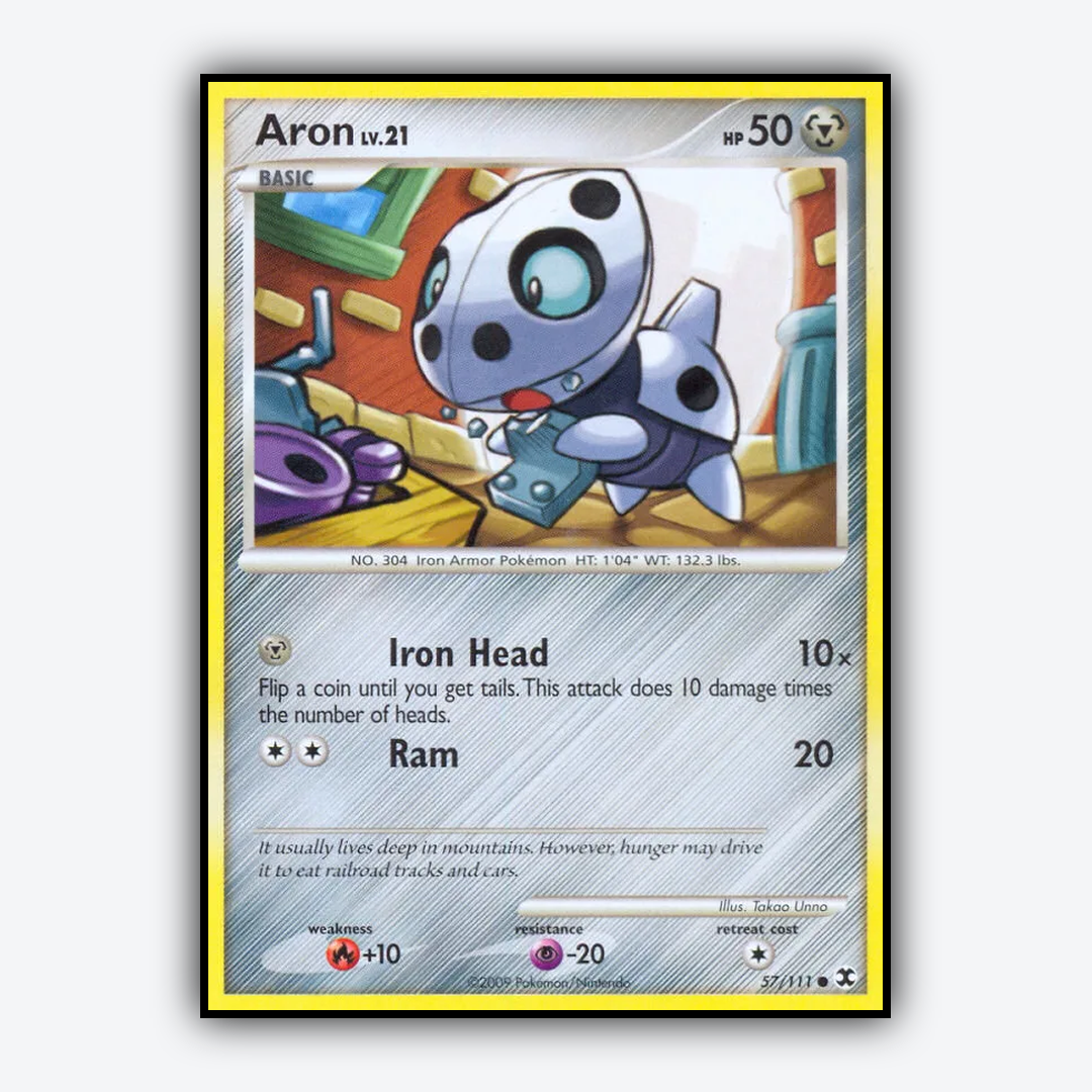 Aron 057/111 - Rising Rivals Set - Card Rug