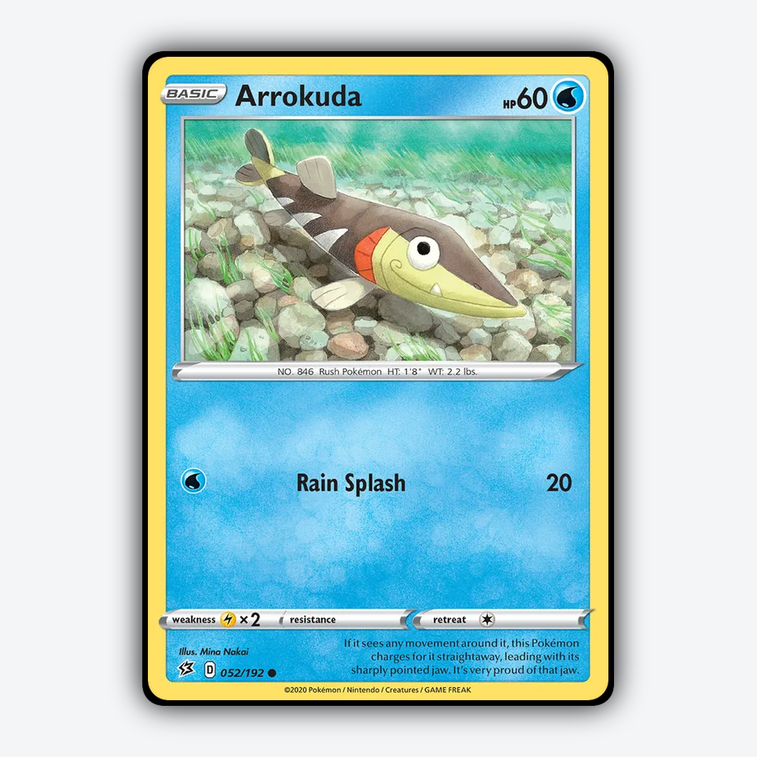 Arrokuda 052/192 - Rebel Clash Set - Card Rug