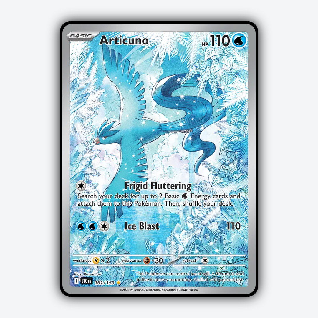 Articuno #161 - Journey Together Set - Card Rug