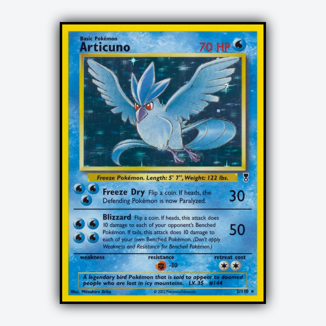 Articuno 002/110 - Legendary Collection Set - Card Rug