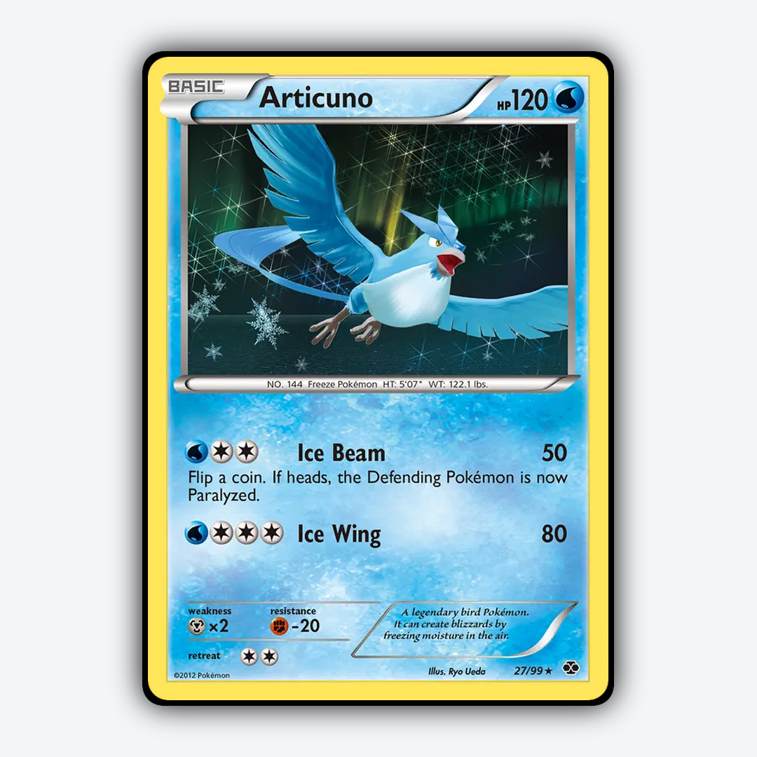 Articuno 027/99 - Next Destinies Set - Card Rug