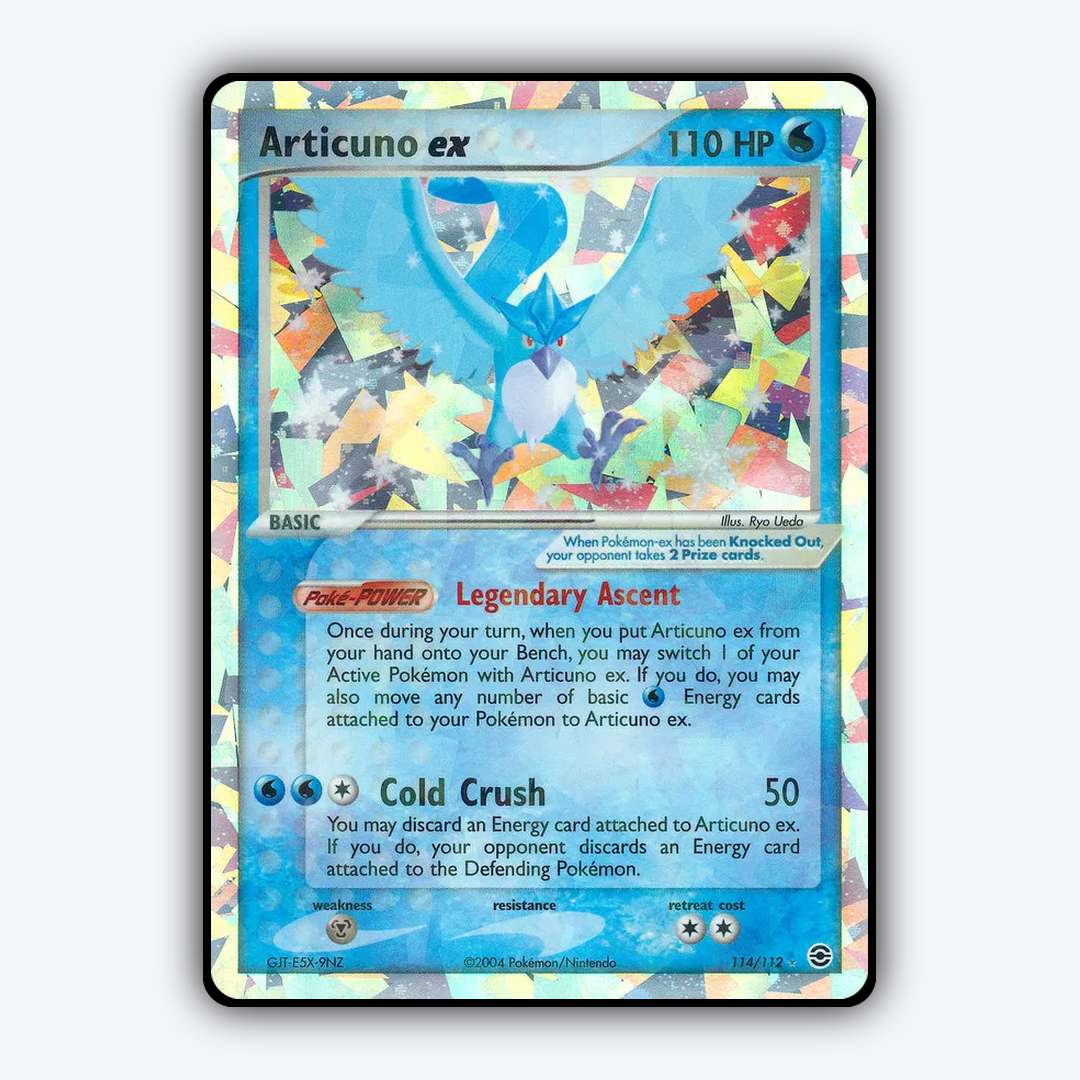 Articuno ex 114/112 - FireRed & LeafGreen Set - Card Rug