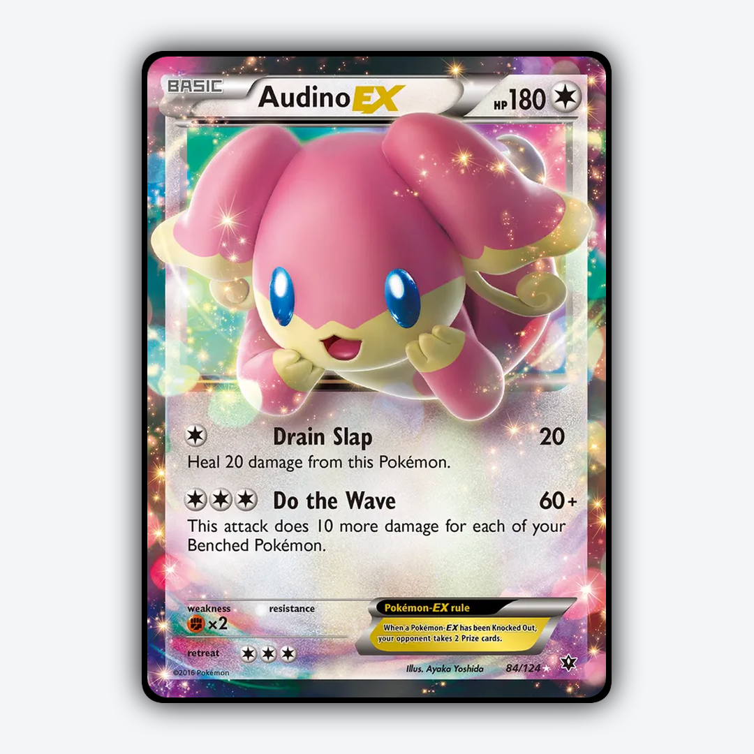 Audino-EX 084/124 - Fates Collide Set - Card Rug