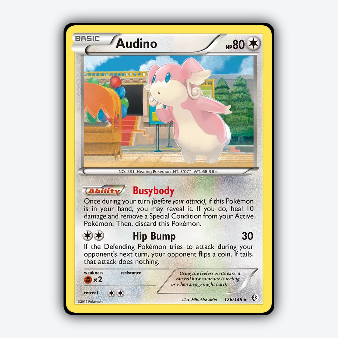 Audino 126/149 - Boundaries Crossed Set - Card Rug