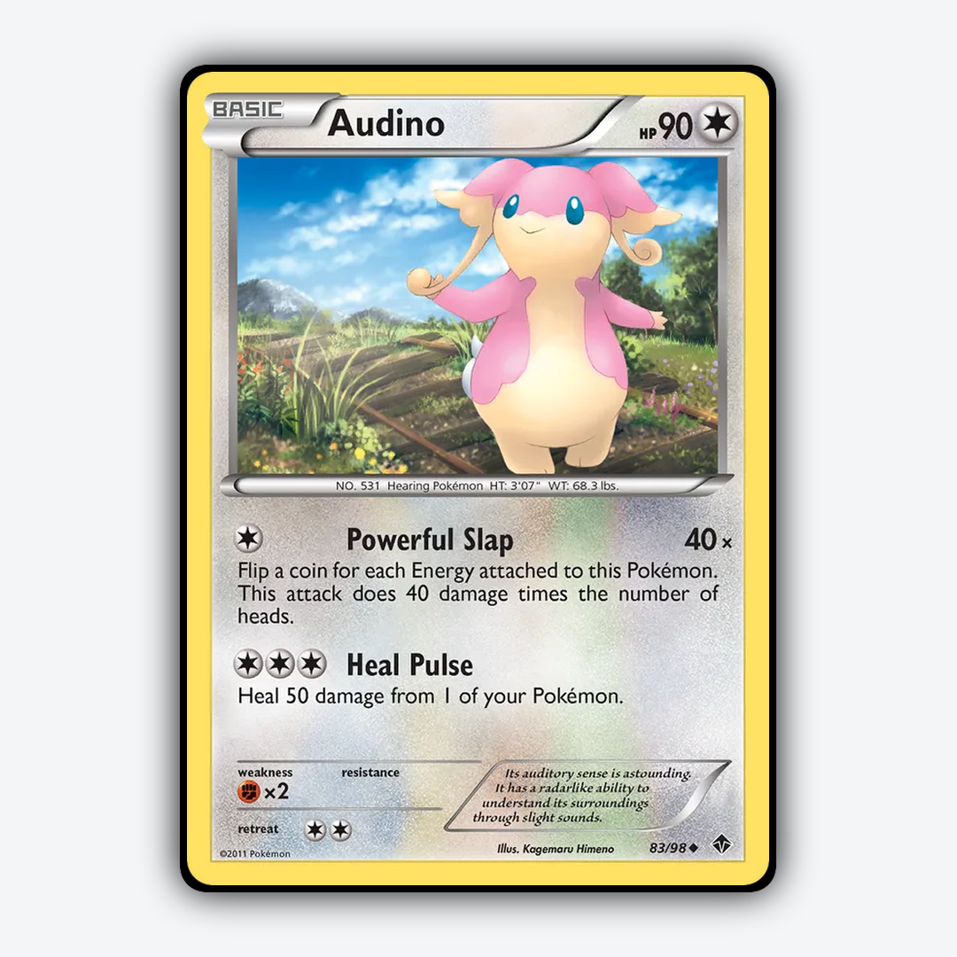 Audino 083/98 - Emerging Powers Set - Card Rug