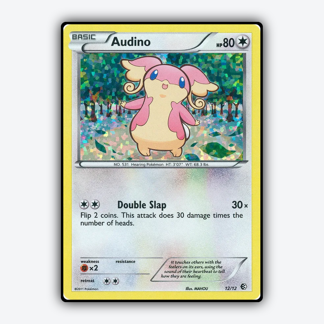 Audino 012/12 - McDonald's Collection 2011 Set - Card Rug