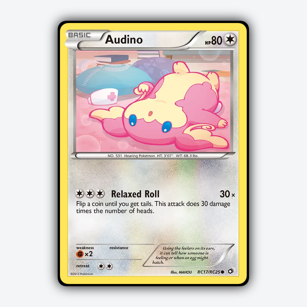 Audino RC017/113 - RC017/113 Legendary Treasures Set - Card Rug