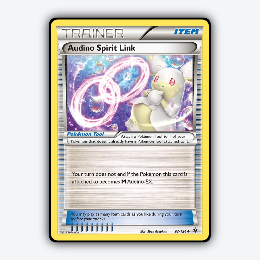 Audino Spirit Link 092/124 - Fates Collide Set - Card Rug