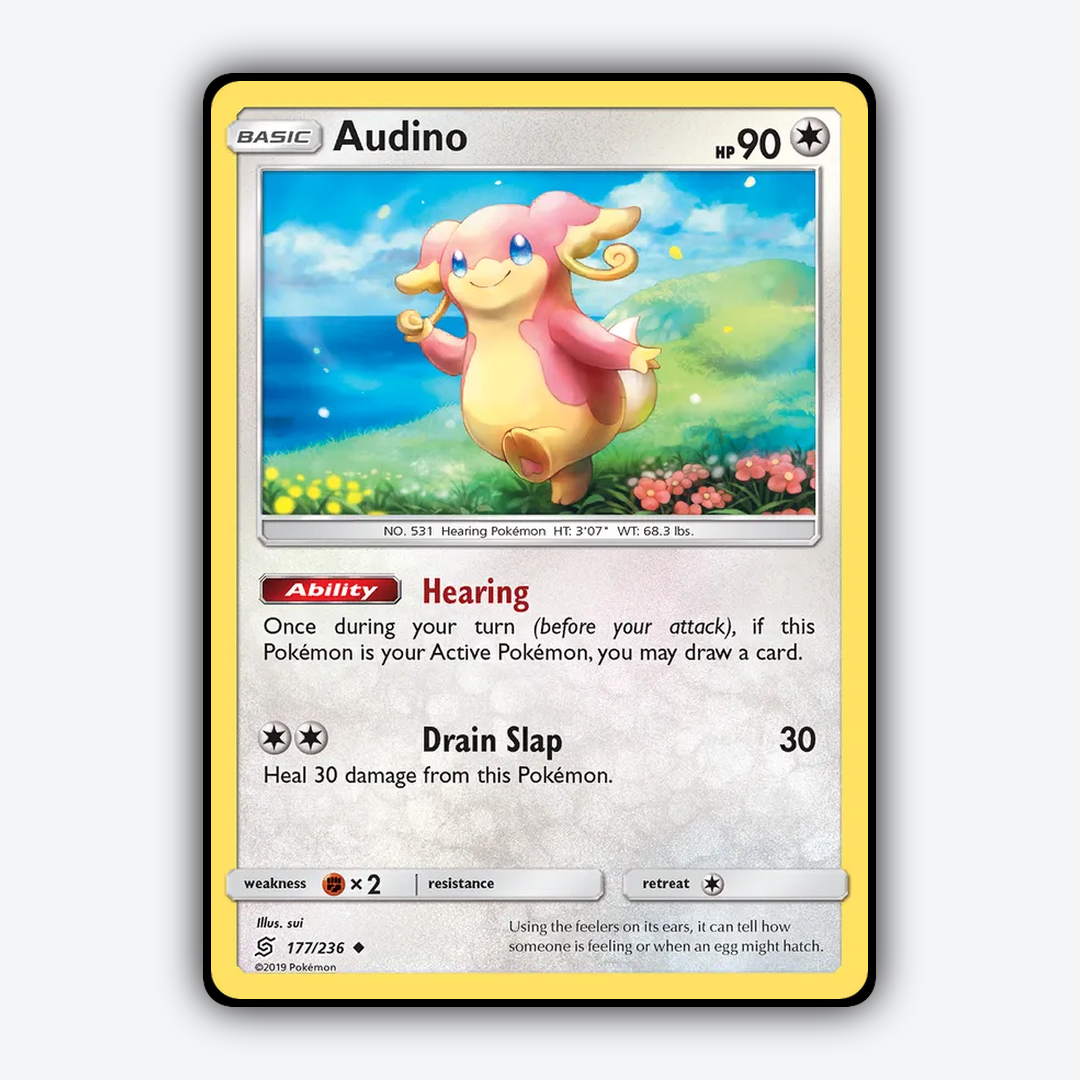 Audino 177/236 - Unified Minds Set - Card Rug
