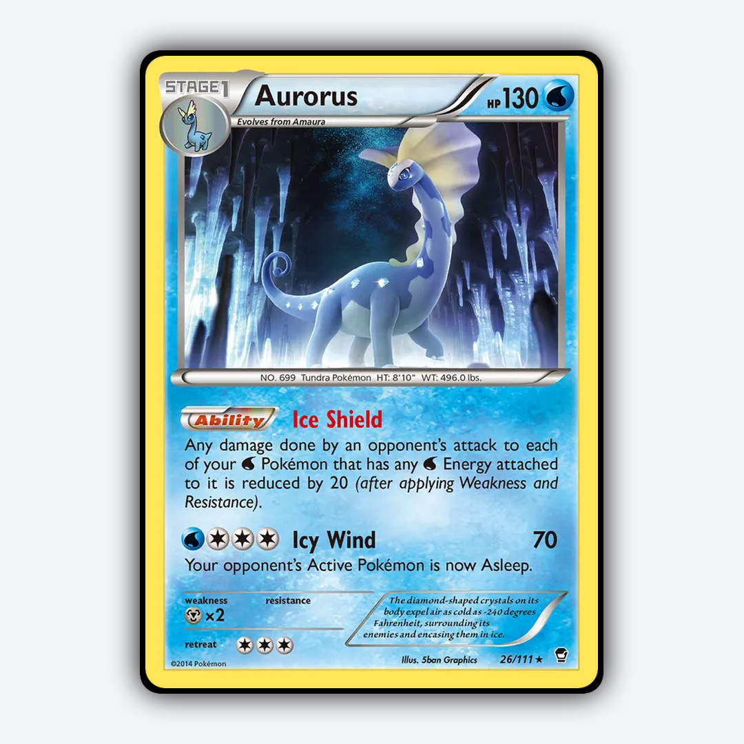 Aurorus 026/111 - Furious Fists Set - Card Rug