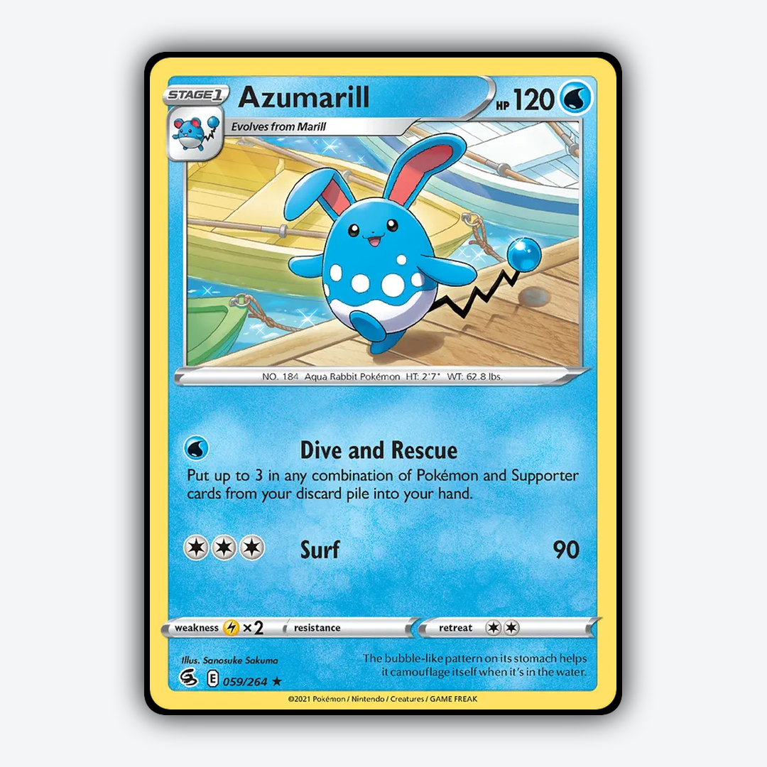 Azumarill 059/264 - Fusion Strike Set - Card Rug