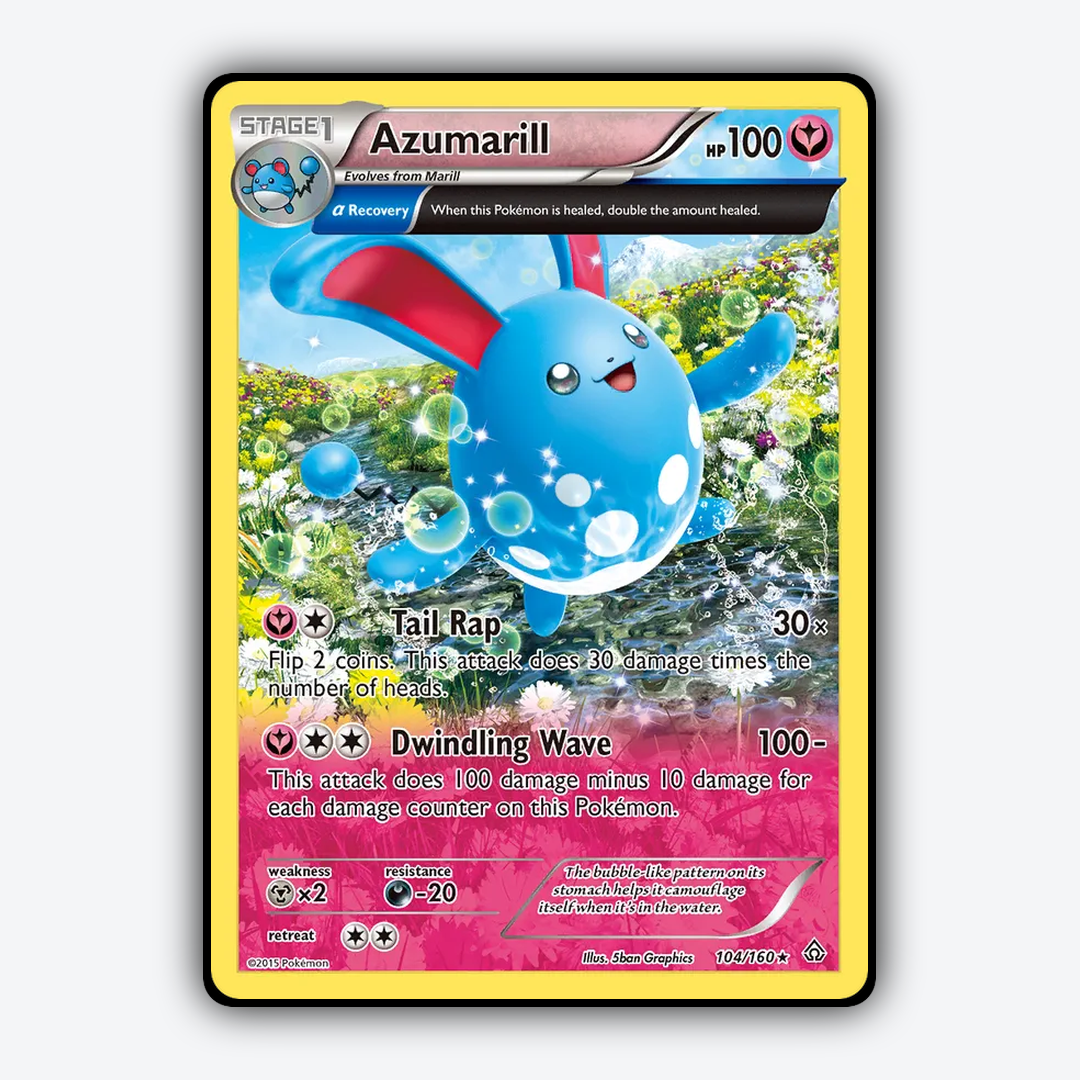 Azumarill 104/160 - Primal Clash Set - Card Rug
